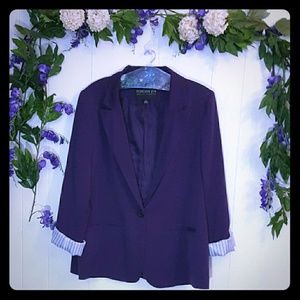 💝PRE-LOVED💝 PURPLE BLAZER